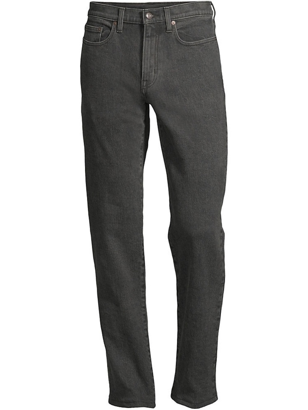 NWT ✨ Lands' End Washed Black Men's Traditional Fit Jeans- size 30